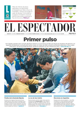 Cover of El Espectador