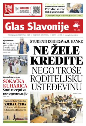 Cover of Glas Slavonije