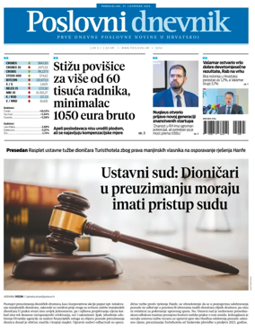 Cover of Poslovni Dnevnik