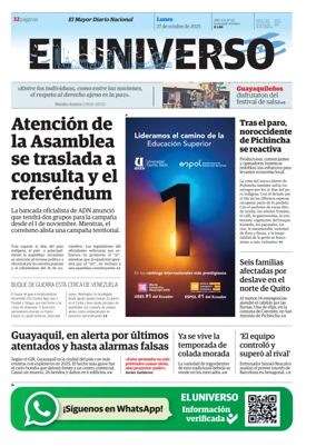 Cover of El Universo