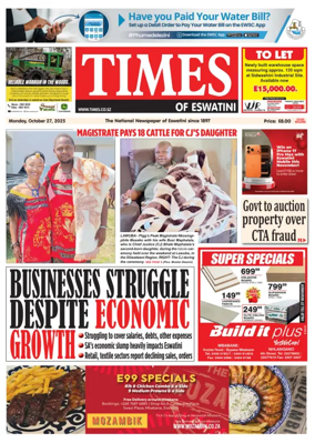 Cover of Times of Eswatini