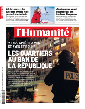 Cover of L'HUMANITE