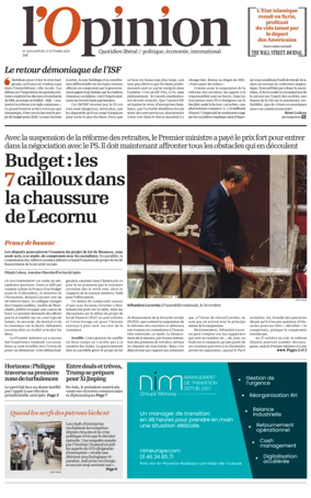 Cover of L'Opinion