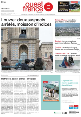 Cover of Ouest France (Dinan)
