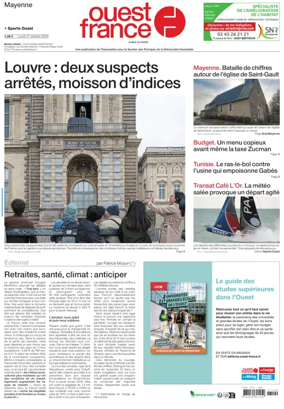 Cover of Ouest France (Laval)