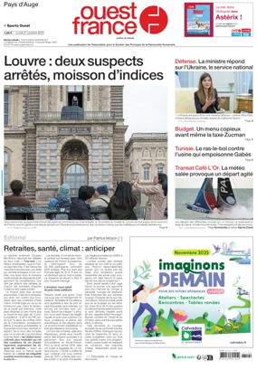 Cover of Ouest France (Pays d'Auge)