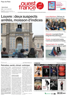 Cover of Ouest France (Pornic / Pays de Retz)