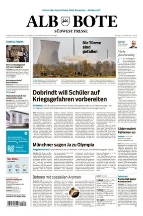 Cover of Alb Bote (Münsingen)