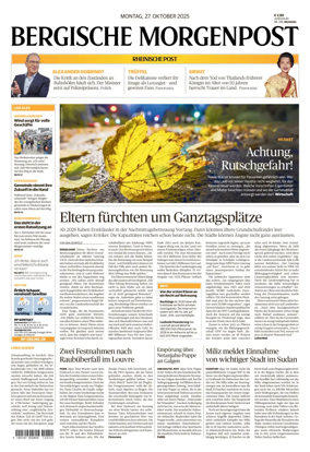 Cover of Bergische Morgenpost Wermelskirchen/Hückeswagen/Radevormwald