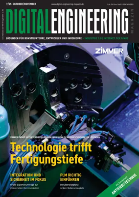 Cover of Digital Engineering Magazin