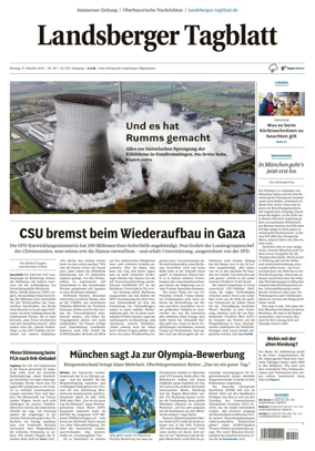 Cover of Landsberger Tagblatt