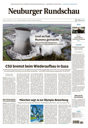 Cover of Neuburger Rundschau
