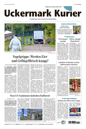 Cover of Prenzlauer Zeitung