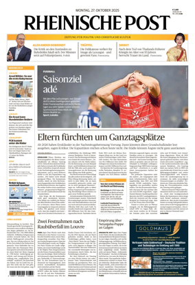 Cover of Rheinische Post Duesseldorf Meerbusch