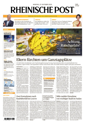Cover of Rheinische Post Duisburg