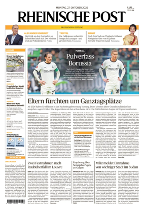 Cover of Rheinische Post Erkelenz