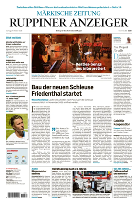 Cover of Ruppiner Anzeiger