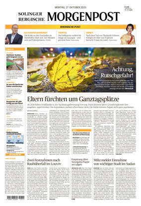 Cover of Solinger Bergische Morgenpost/Remscheid