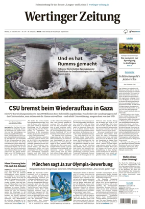 Cover of Wertinger Zeitung