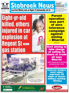 Cover of Stabroek News