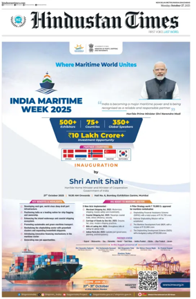 Cover of Hindustan Times ST (Noida)