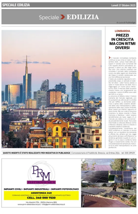Cover of Corriere della Sera (Brescia)