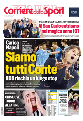 Cover of Corriere dello Sport (Campania)