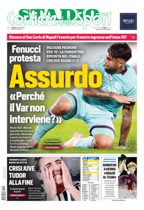 Cover of Corriere dello Sport Stadio (Bologna)