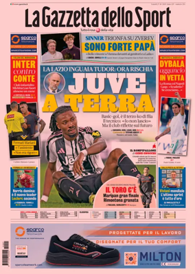 Cover of La Gazzetta dello Sport 