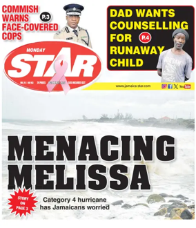 Cover of The Star (Jamaica)