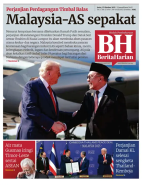 Cover of Berita Harian