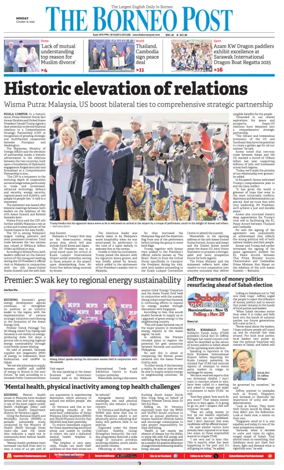 Cover of The Borneo Post