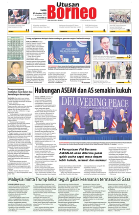 Cover of Utusan Borneo (Sarawak)