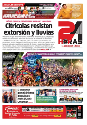 Cover of 24 Horas - El diario sin limites