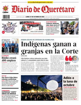 Cover of Diario de Queretaro