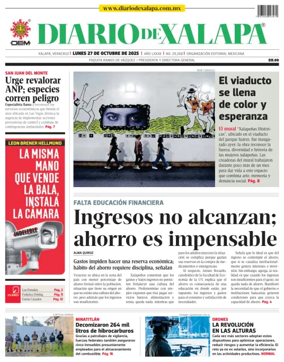 Cover of Diario de Xalapa