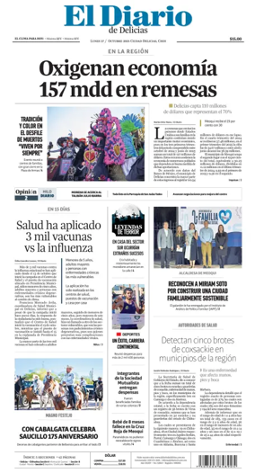 Cover of El Diario de Delicias