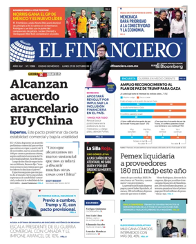 Cover of El Financiero