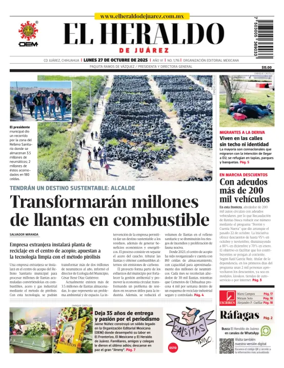Cover of El Heraldo de Juarez
