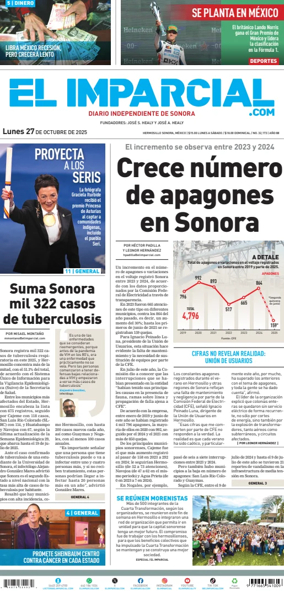 Cover of El Imparcial