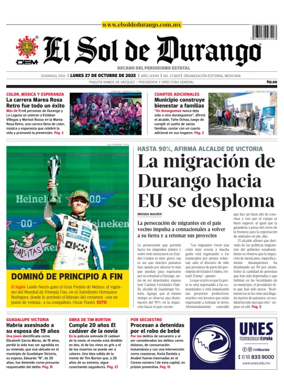 Cover of El Sol de Durango
