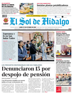 Cover of El Sol de Hidalgo
