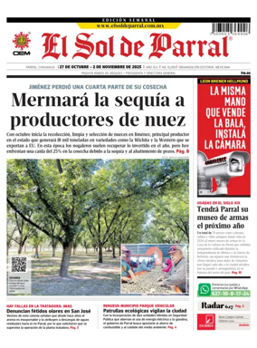 Cover of El Sol de Parral