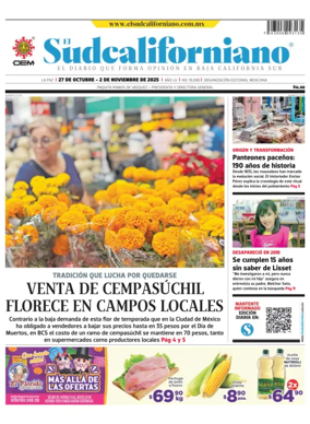 Cover of El Sudcaliforniano