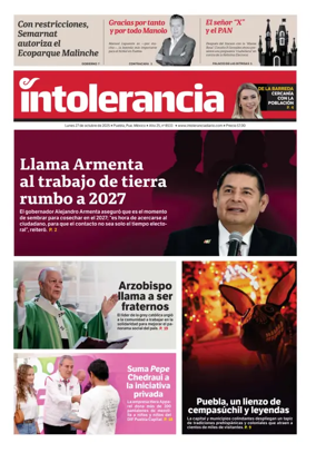 Cover of Intolerancia Diario