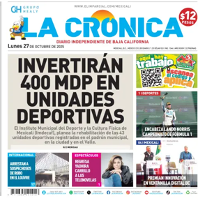 Cover of La Crónica
