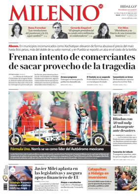 Cover of Milenio Hidalgo