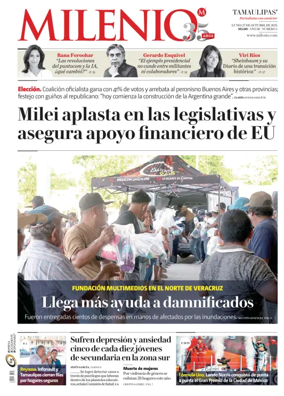 Cover of Milenio Tamaulipas