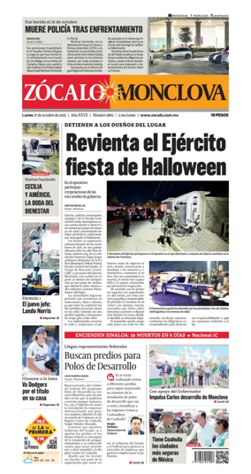 Cover of Zócalo Monclova
