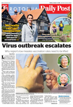 Cover of Rotorua Daily Post